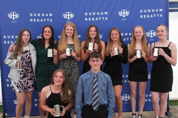 Womens Junior 14 Octuples. Cambois RC/Durham ARC.