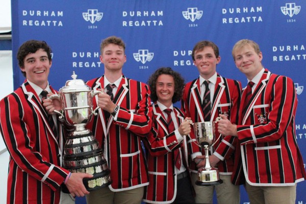 Open College Championships Coxed Fours. Barry Ward-Thompson Trophy. Collingwood College BC.