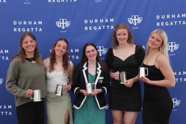 Womens Maiden Novice Coxed Fours. Hatfield College BC.