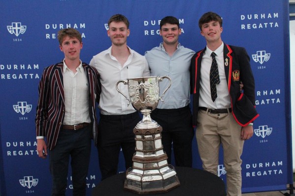 Open non-Championship Coxless Quads. Durham Challenge Cup. Northumbria University BC.
