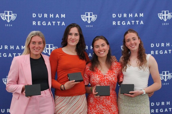 Womens Championship Coxless Quads. Durham University BC.