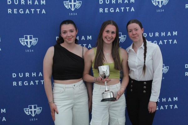 Womens Junior 18 Coxless Quads. Bramwell Trophy. Durham ARC.