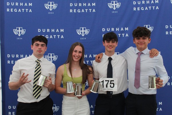 Open Junior 15 Coxed Quads. Durham ARC/Hexham RC.