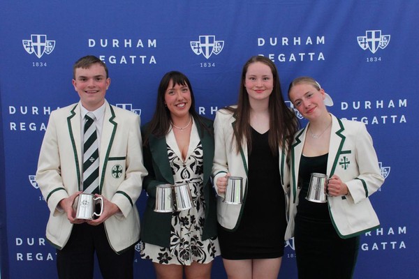 Womens non-Championship Coxed Quads. Durham School BC.