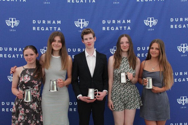 Womens Junior 15 Coxed Quads. Durham Schools RA.