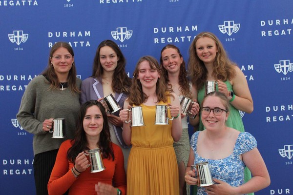 Womens Elite A Eights. Durham University BC.