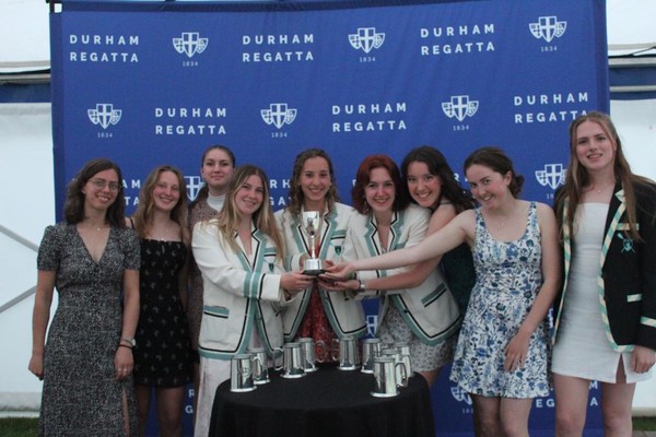 Womens Intermediate Eights. Prince Bishop Trophy. Trevelyan College BC.