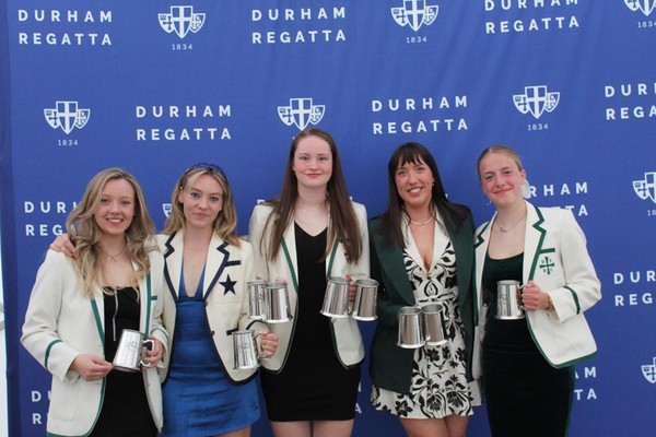 Womens Beginners Eights. Durham School BC.