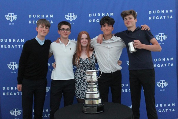 Open Coxed Fours. Mayor's Plate. Queen Elizabeth High School BC.