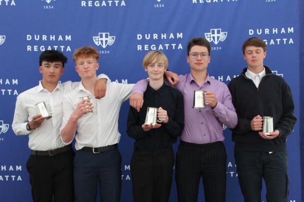 Open Junior 15 Coxed Quads. Queen Elizabeth High School BC.