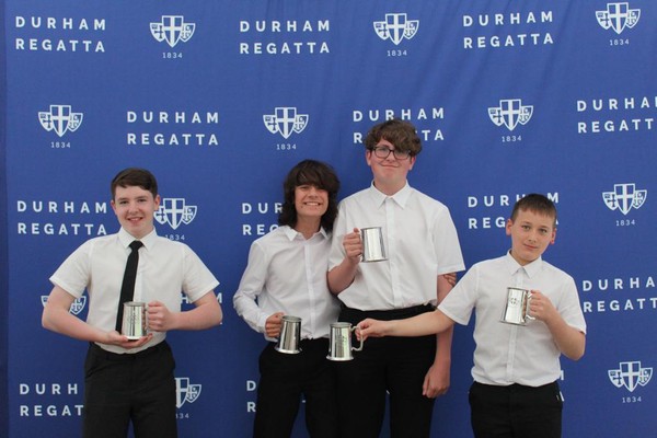 Open Junior 13 Coxed Quads. Infinity BC.