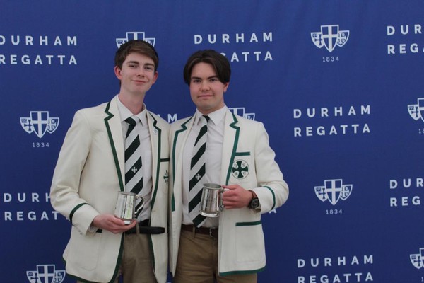 Open Junior 17 Double Sculls. Durham School.